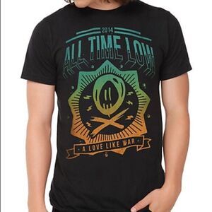 All Time Low Graphic Tee Size M